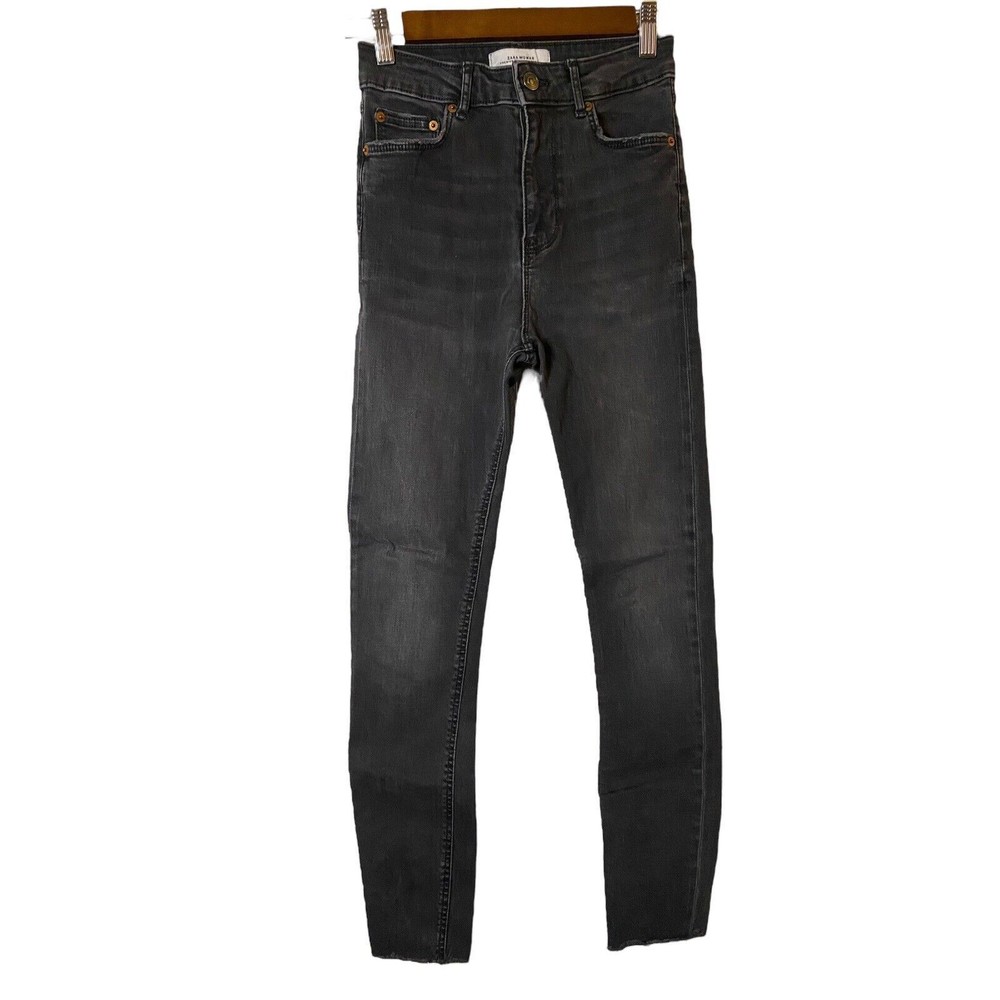 Zara Women's Premium Denim Collection Jeans black Size 4